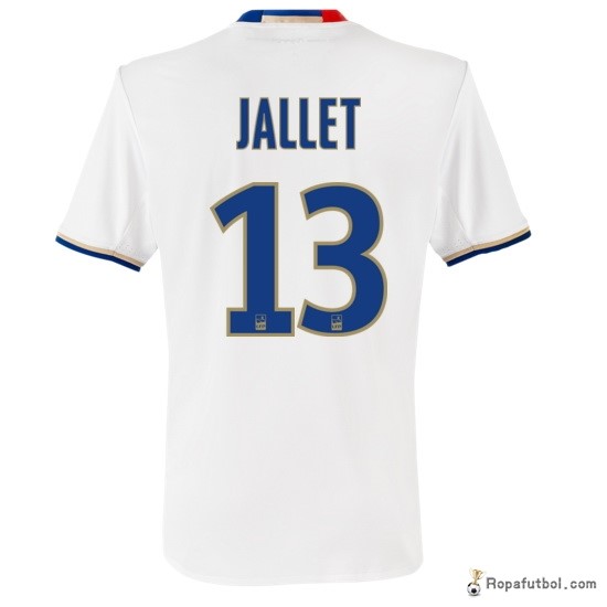 Camiseta Lyon Replica Primera Ropa Jallet 2016/17 Blanco